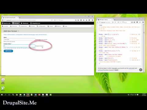 Drupal 8 - Setting Up Custom Dates and Times