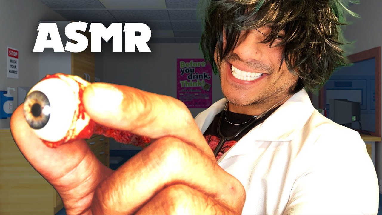ASMR CHAOTIC DOCTOR EXAM