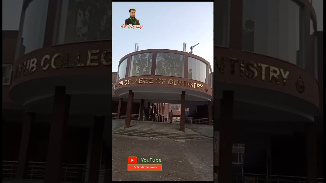 Stainless steel letter sign||Drone coverage||3d signage||AA Signage