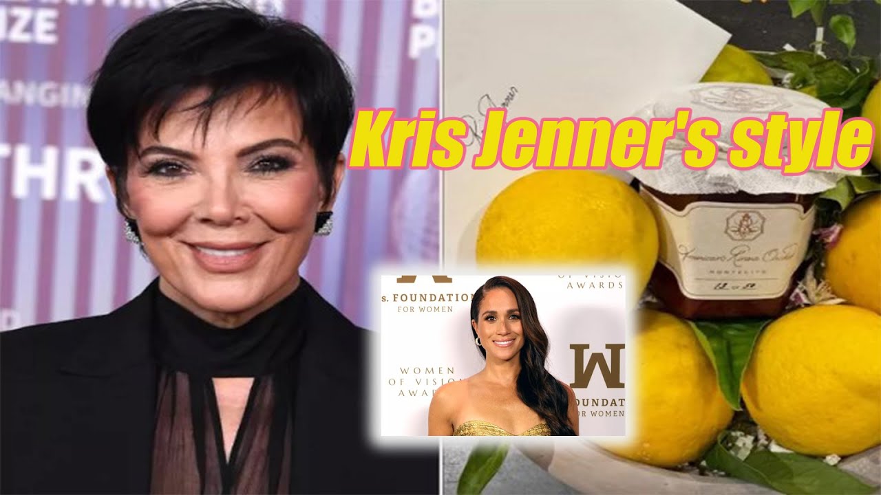 Kris Jenner received Meghan Markle's American Riviera Orchard Jam with