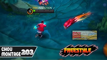 iM BACK! Chou Montage iNSECTiON - 203 | Long Kick, Freestyle, Damage, Outplayed, Escape