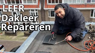 LEER Bitumen Dak Reparatie als een Pro: Tips \u0026 Technieken voor een Perfect Resultaat!