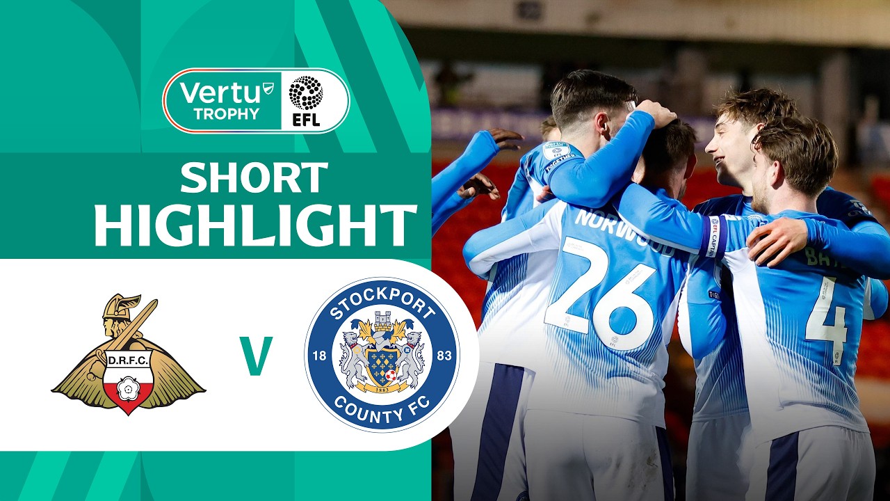 [Highlight] EFL Vertu Trophy : Doncaster Rovers vs Stockport County (04-03-69)