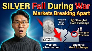 SILVER Fell During War, Current Price at $74 - Markets are Breaking Apart (Shanghai Still Pays More)