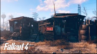 Fallout 4 Let's Build - Shops & Marketplace - (Sanctuary Hills)