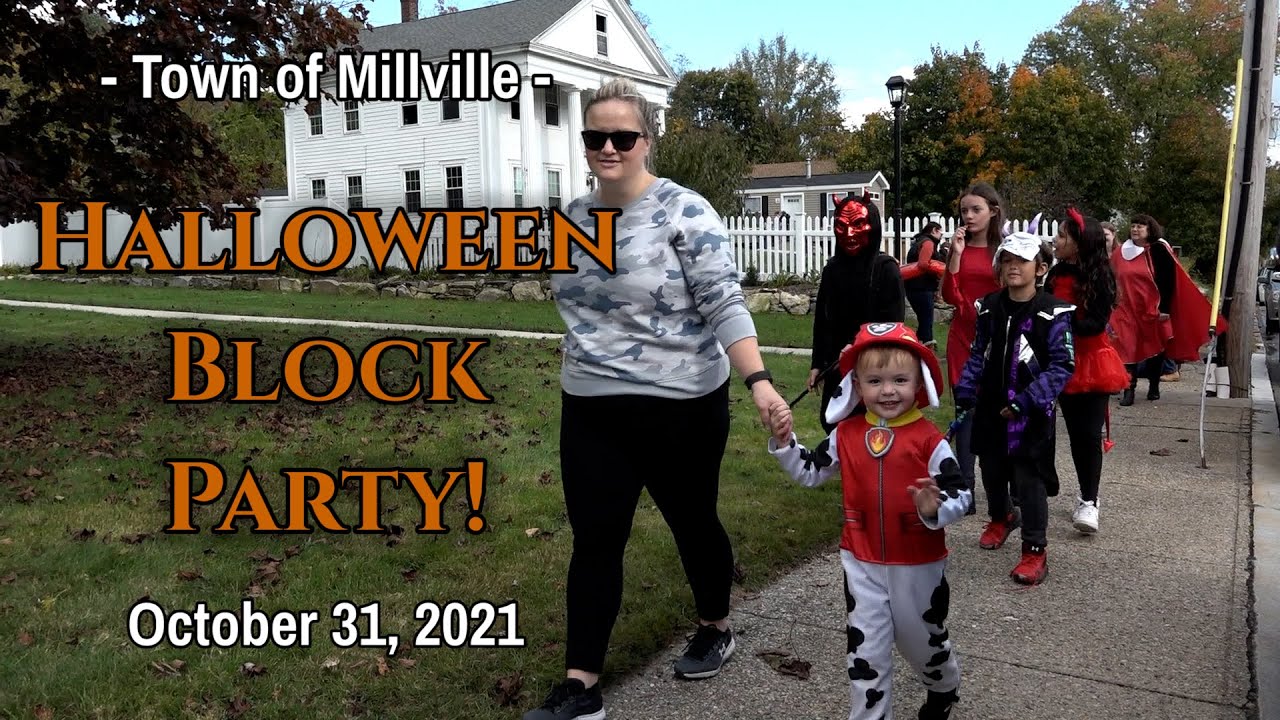 Town of Millville Halloween Block Party 10/31/21 YouTube