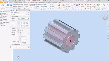 Editing holes sizes and types in Inventor 2021