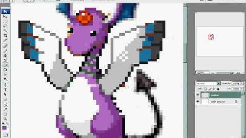 Making of My First Pokemon Sprite