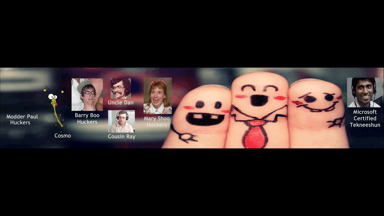 Modder Paul Huckers takes on Tech Scammers Again! 07-21-2019