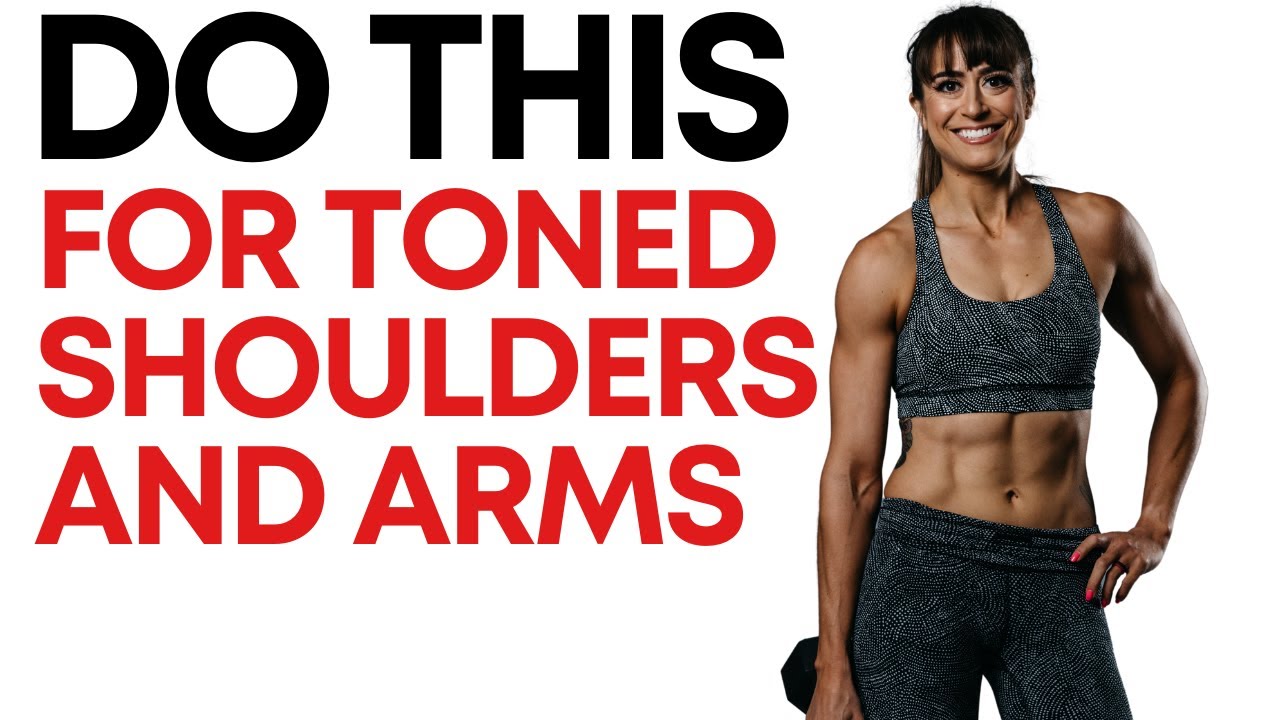 Do These 3 Exercises For TONED Shoulders And Arms 