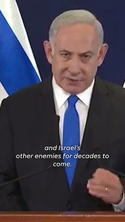 Netanyahu vows to 'finish' war with Hamas as he thanks President Biden #Shorts