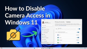 How to Disable Camera Access in Windows 11