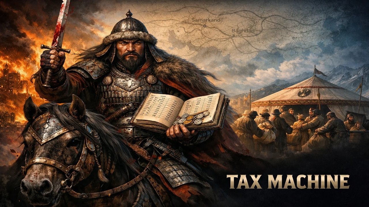 Genghis Khan’s Tax Machine: How the Mongols Turned Terror Into Profit | History Documentary
