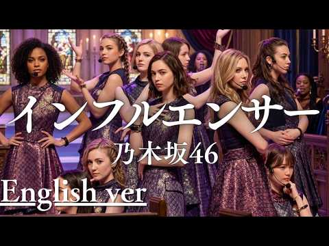 インフルエンサー / 乃木坂46｜(English ver)AI Cover