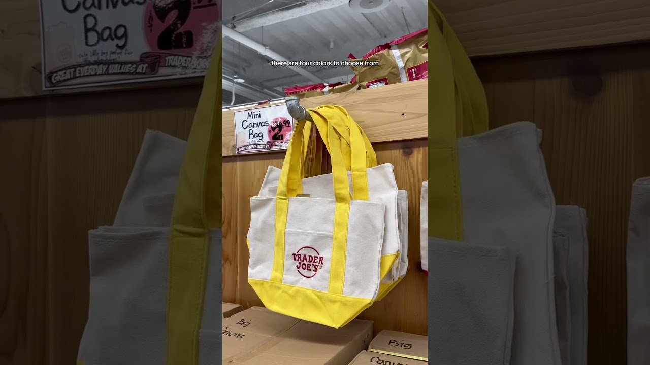 New Trader Joe&rsquo;s Mini Tote Bags!