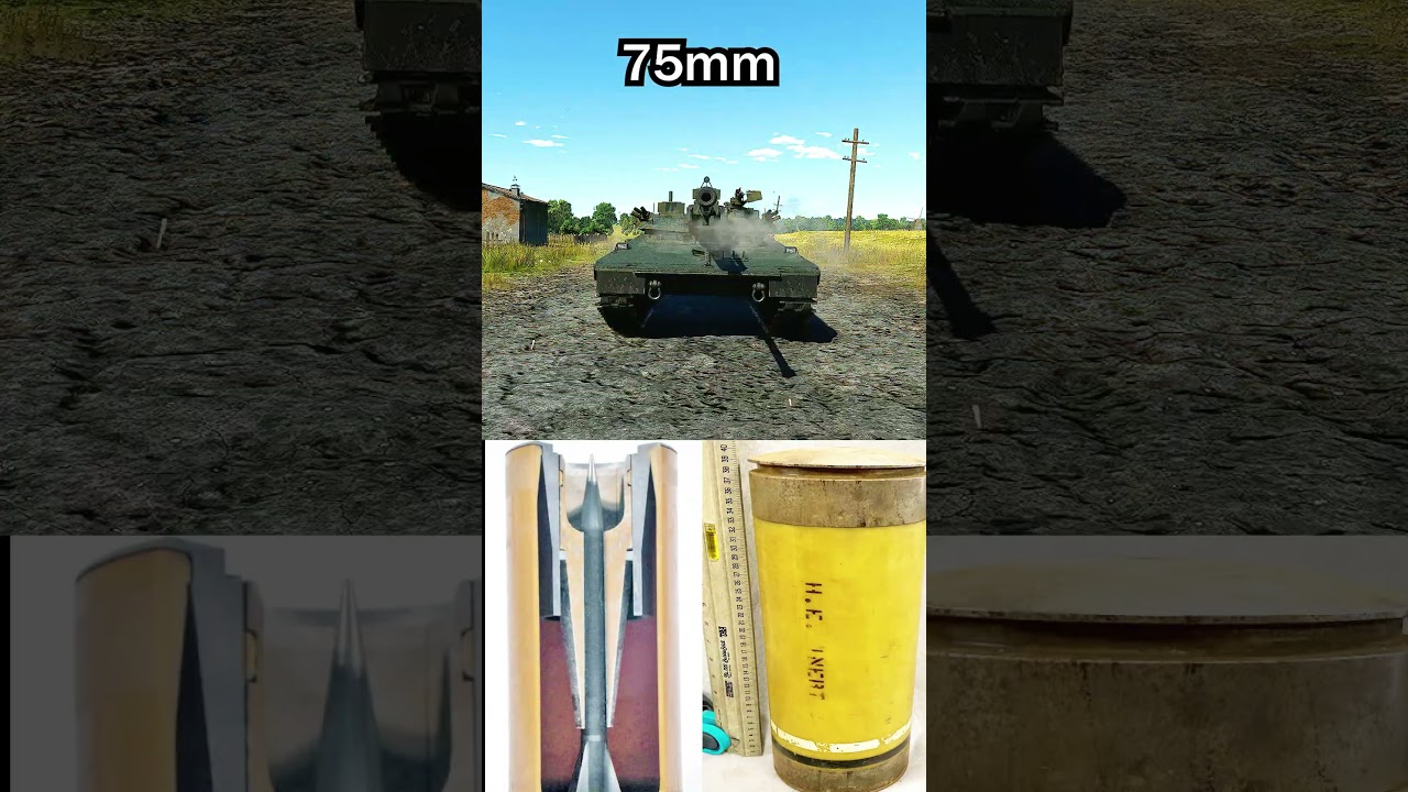 Smallest to Biggest Caliber War thunder 