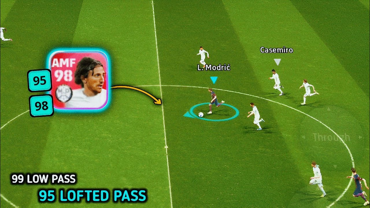 98 Rated Free Luka Modric Cooking in Midfield 🔥 | Iconic Modric ...