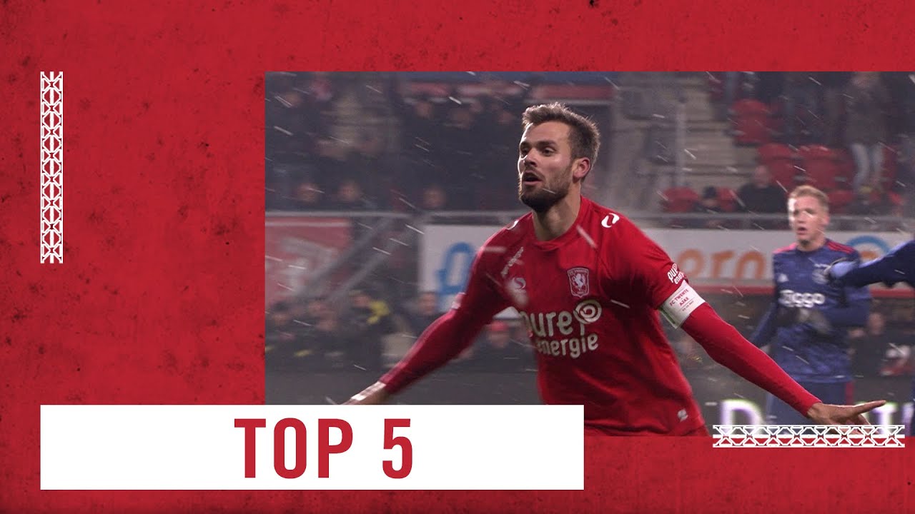 Top 5 Goals Fc Twente Ajax Youtube