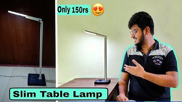 HOW TO MAKE TABLE LAMP AT HOME | SLIM LAMP |STUDY LAMP | RITIK JANGID