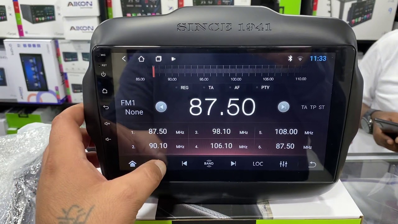 CENTRAL MULTIMIDIA JEEP RENEGADE PCD ATE 2020 s300+ ANDROID 8.1/ tv