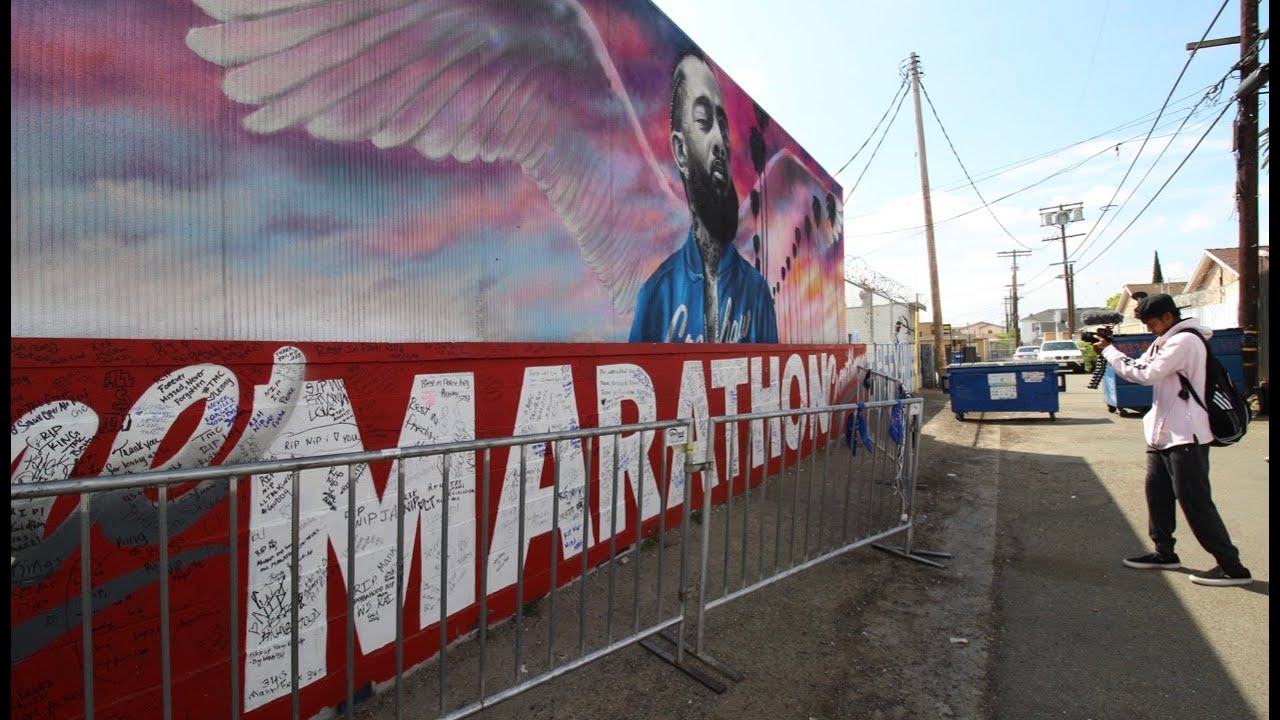 VISITEI O LOCAL DA MORTE DO RAPPER NIPSEY HUSSLE ;( ‹ Romerinho ›