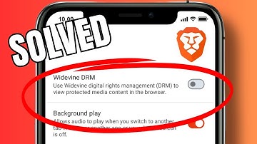 How to turn on Widevine DRM in Brave browser