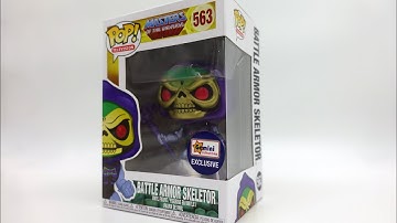 Metallic Battle Armor Skeletor Funko Pop - MOTU - Gemini Collectibles