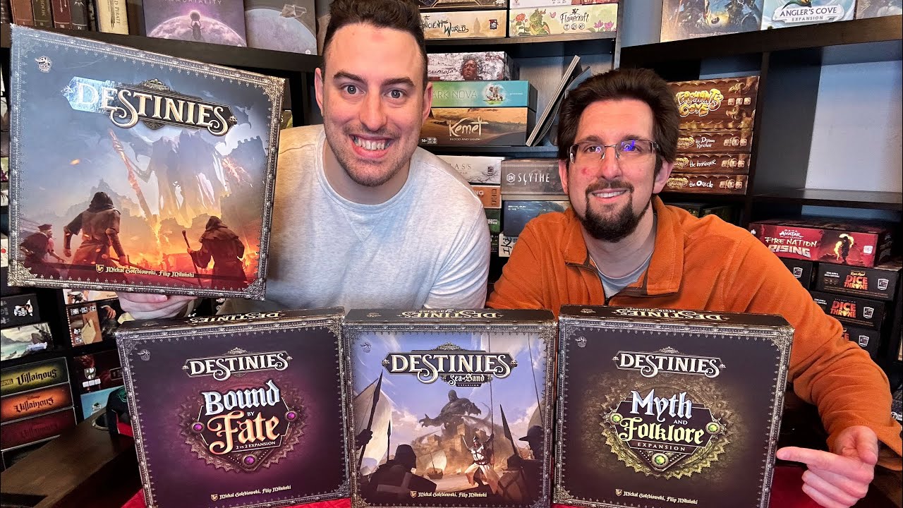 Destinies Board Game Review First Impression Lucky Duck Games YouTube