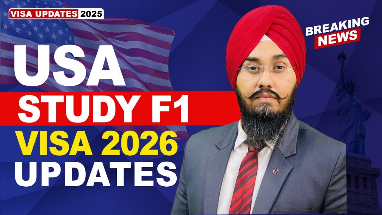 USA 🇺🇸 STUDY F1 VISA 2026 UPDATES | STUDY VISA UPDATES 2025 | USA ...
