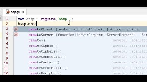 Setting up Code Completion for Node Intellij