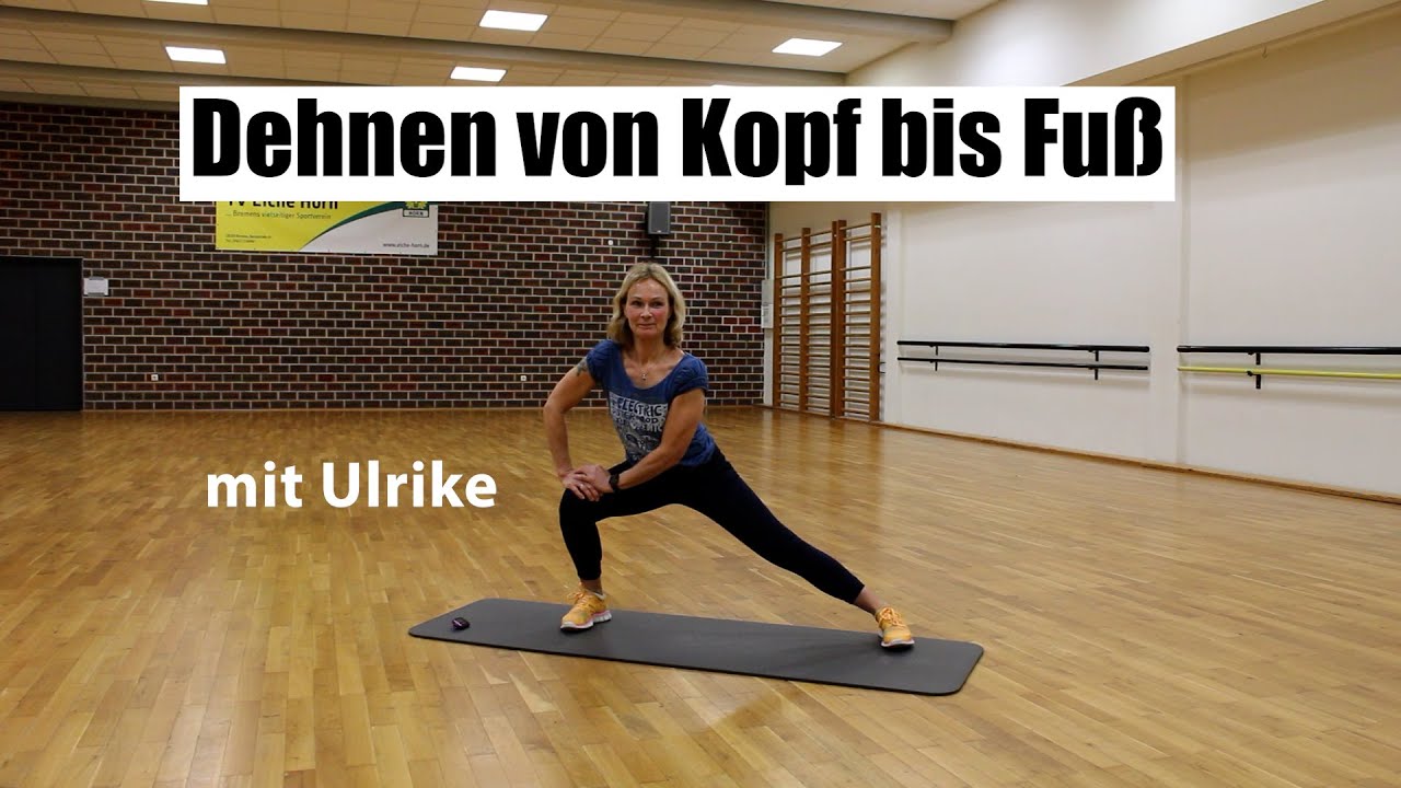 Dehnen von Kopf bis Fuß mit