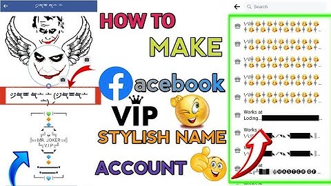 MAKE NEW SYMBOL FACEBOOK ACCOUNT 2022|STYLISH FACEBOOK ID|Zeeshan Altaf TRICK