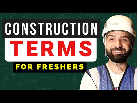 Basic Construction Terms That You MUST Know 27 Terms In 14 Minutes