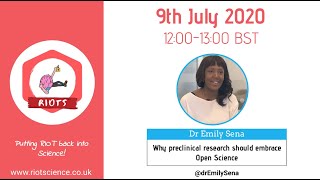 Dr Emily Sena | Why preclinical research should embrace open science