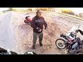 WE SHOULDN&#39;T BE HERE... ( Crazy Offroad Motorcycle Camping )