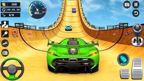Ramp Car Racing || Impossible Car Stunt gameplay walkthrough part #2 (iOS, Android)