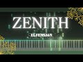 【耳コピピアノ採譜】ZENITH/ELFENSJóN【ひなぎピアノ】