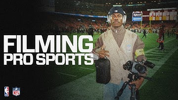 How I Film the NFL & NBA | Behind the Lens of Pro Sports