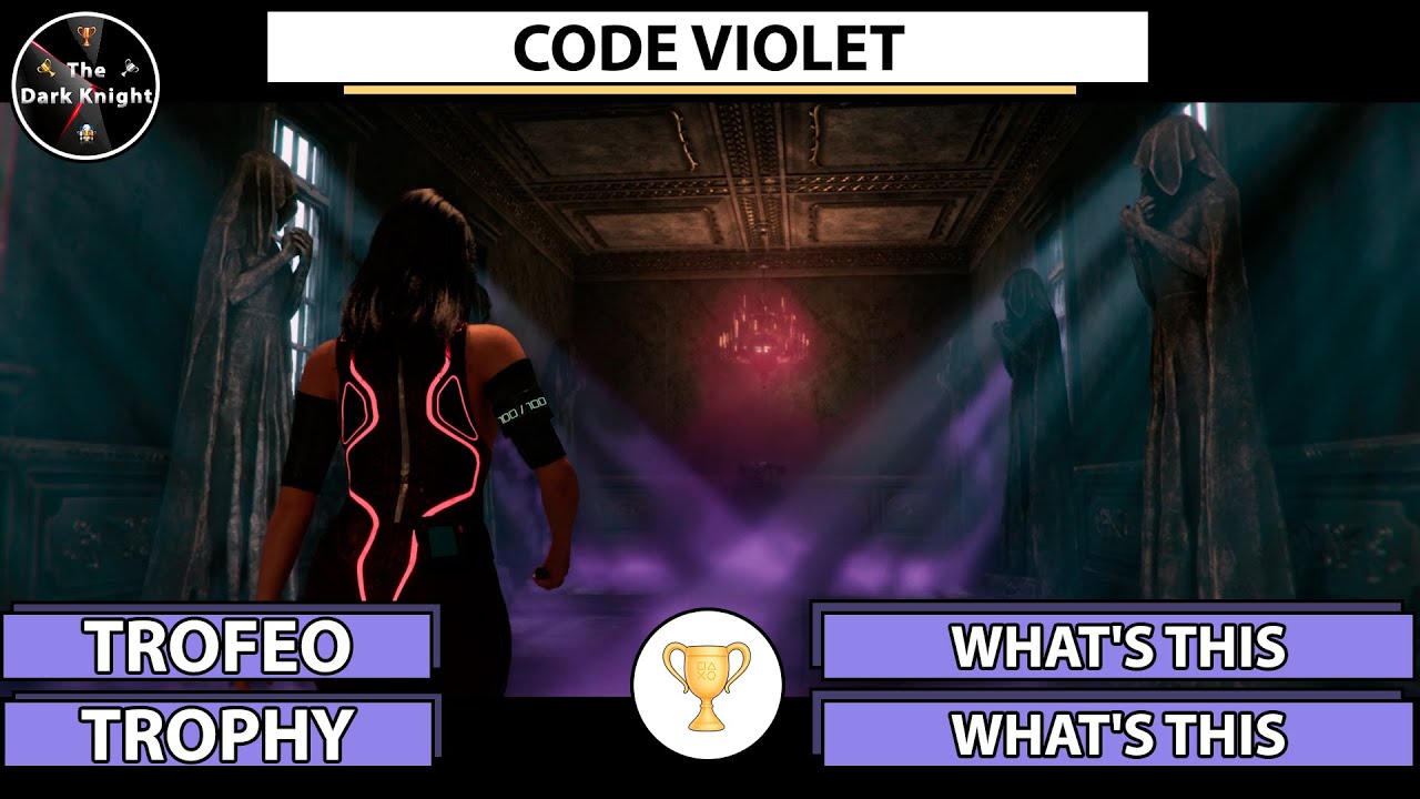 Code Violet: Trofeo "What's This" ("What's This" Trophy)