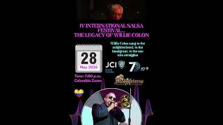 🌟 4th Virtual International Salsa Festival: Legacy of Willie Colón 🌟 #salsa #WillieColon