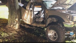 Car Crash in Maui leaves two teens with critical injuries