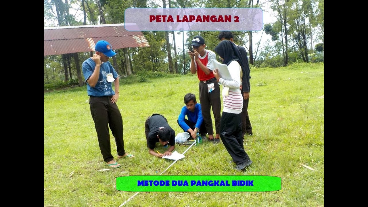 Peta Lapangan Dua Pangkal Bidik