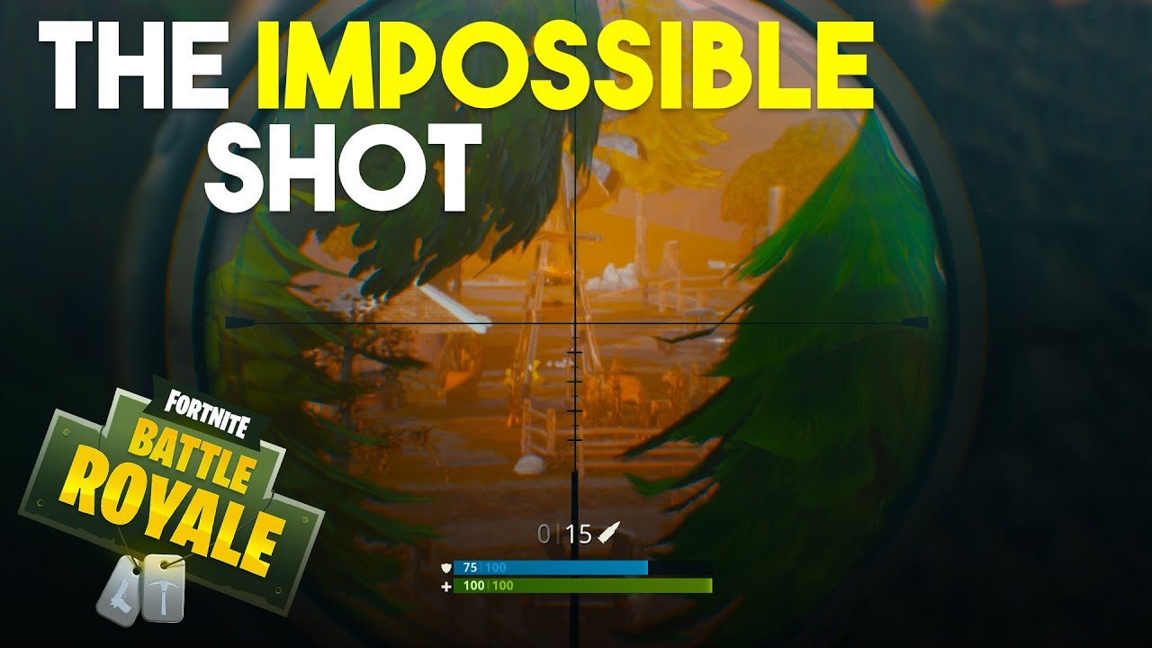 The IMPOSSIBLE Shot! |Sniper & More Montage| (Fortnite Battle Royale ...