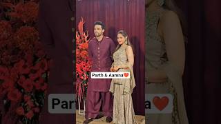 Parth Samthaan &amp; Aamna sharif at Eid Party ❤️❤️