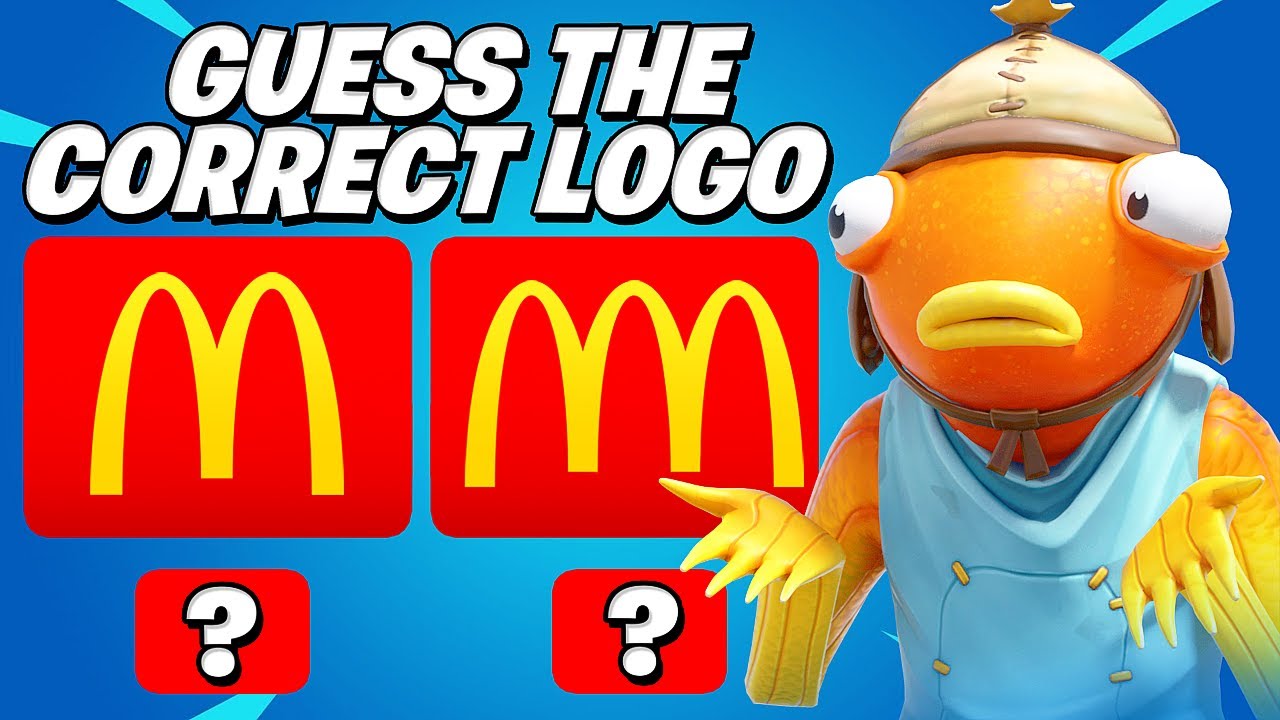 GUESS THE LOGO in Fortnite! - YouTube
