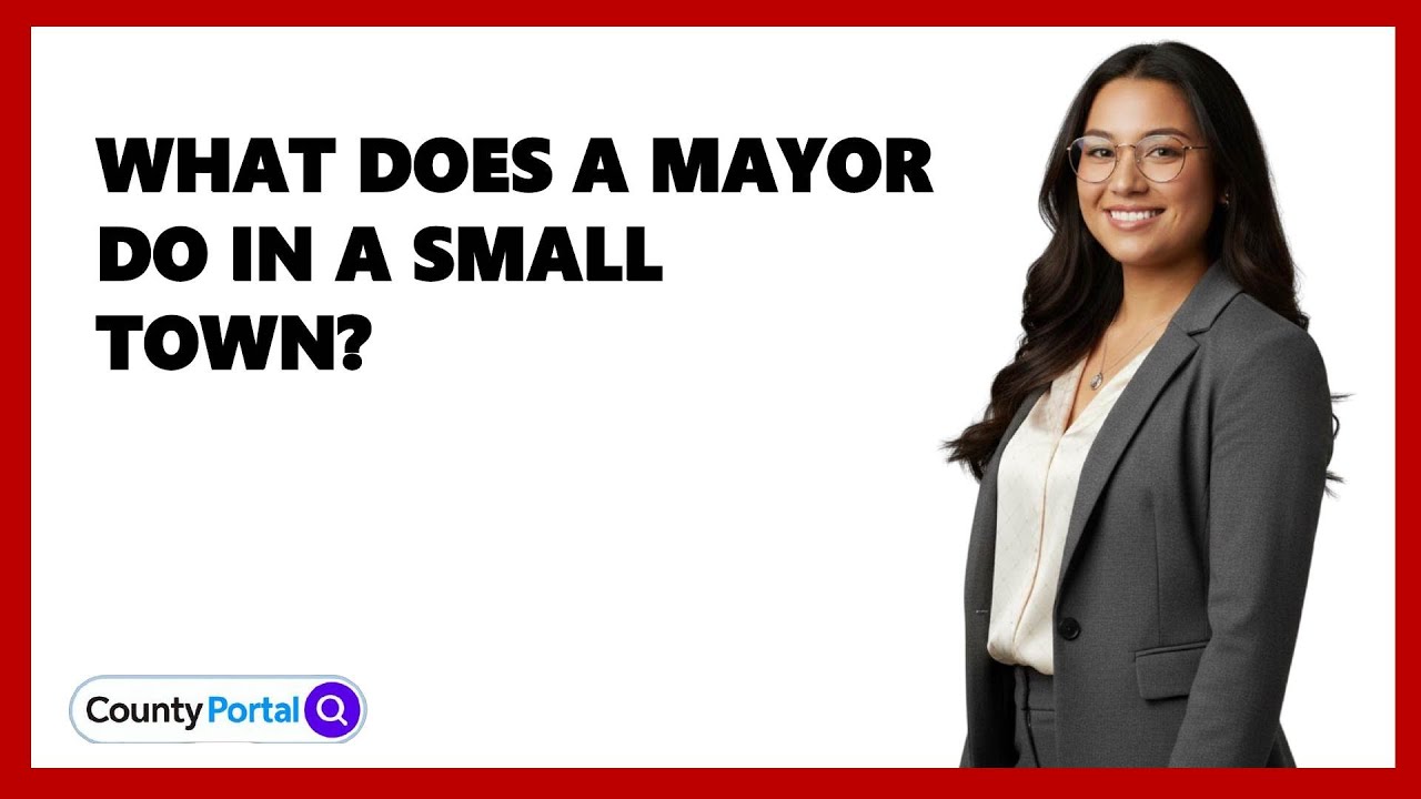 What Does A Mayor Do In A Small Town?