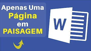 Como faço para fazer a impressão na horizontal?