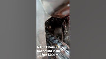 Pulsar N160 Issues Chain sound After 500km.  #n160 #n250 #pulsar #n160 issues.