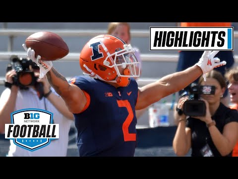 Wyoming At Illinois | Highlights | Big Ten Football | August 27, 2022