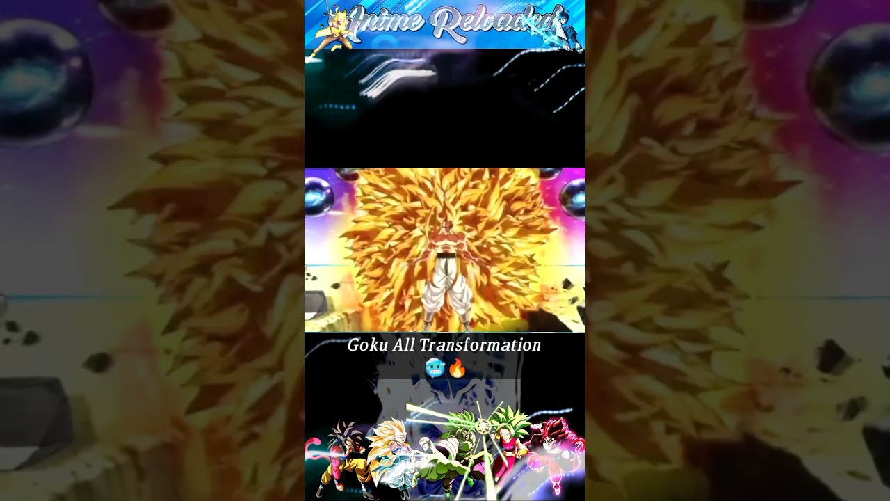 Goku All Transformations REMASTERED 